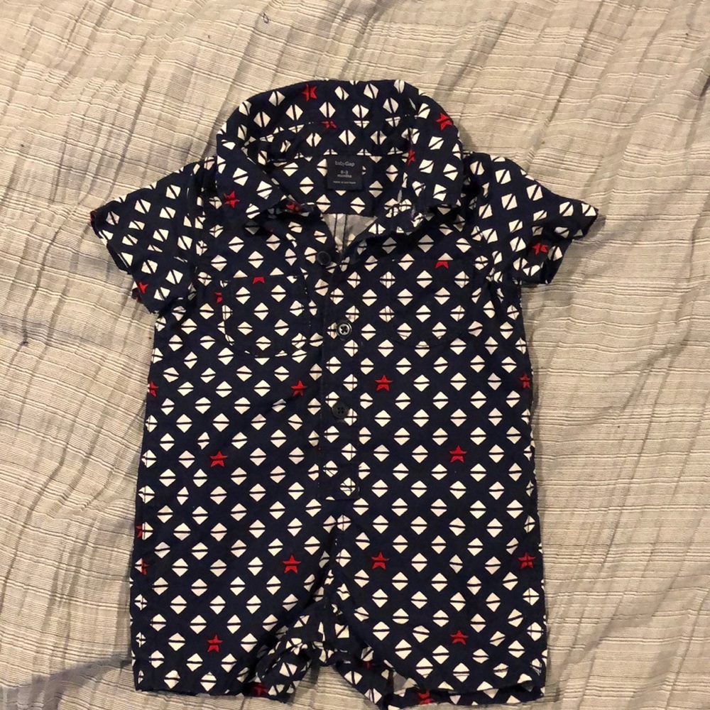 Baby boy one-piece